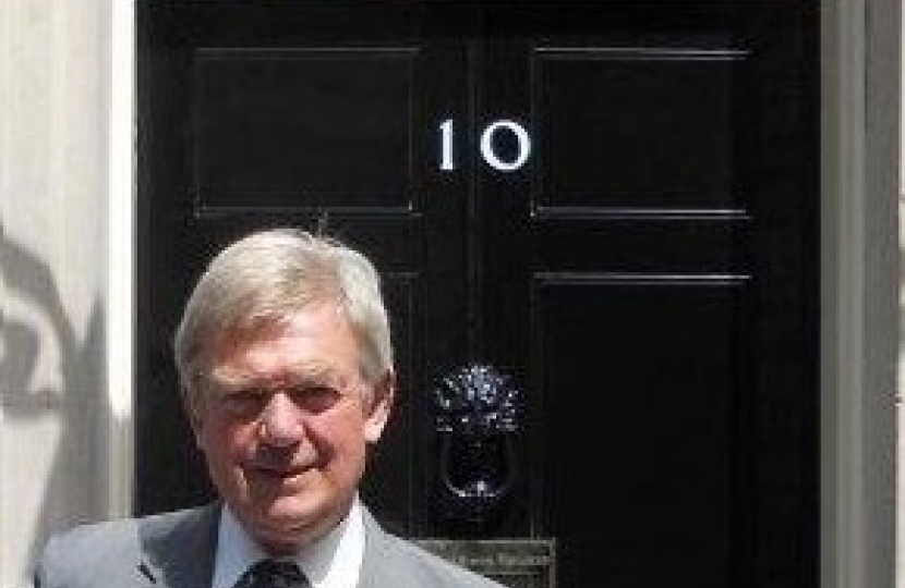 David Tredinnick MP in Downing Street