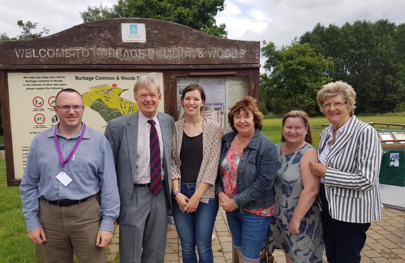 MP Meets Burbage Common Campaigners
