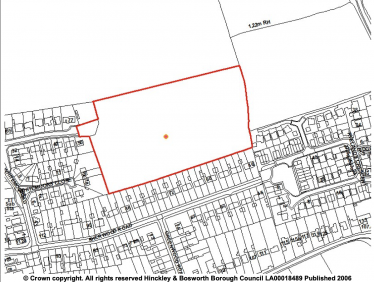 Proposed development east of Roseway in Stoke Golding