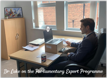Dr Luke on the Parliamentary Export Programme 